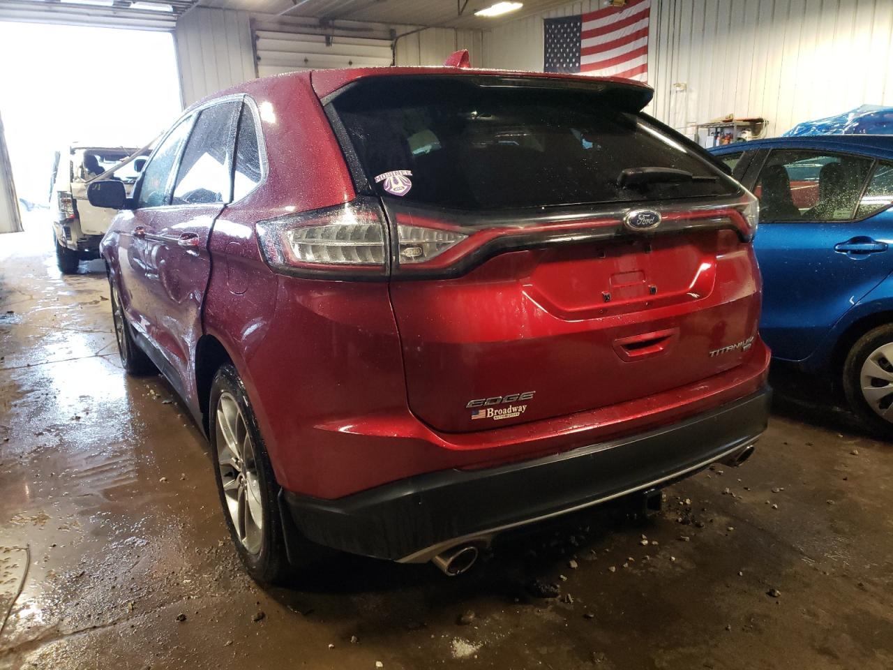 Photo 3 from auction – 2015 FORD EDGE TITAN with VIN 2FMTK4K83FBC19460