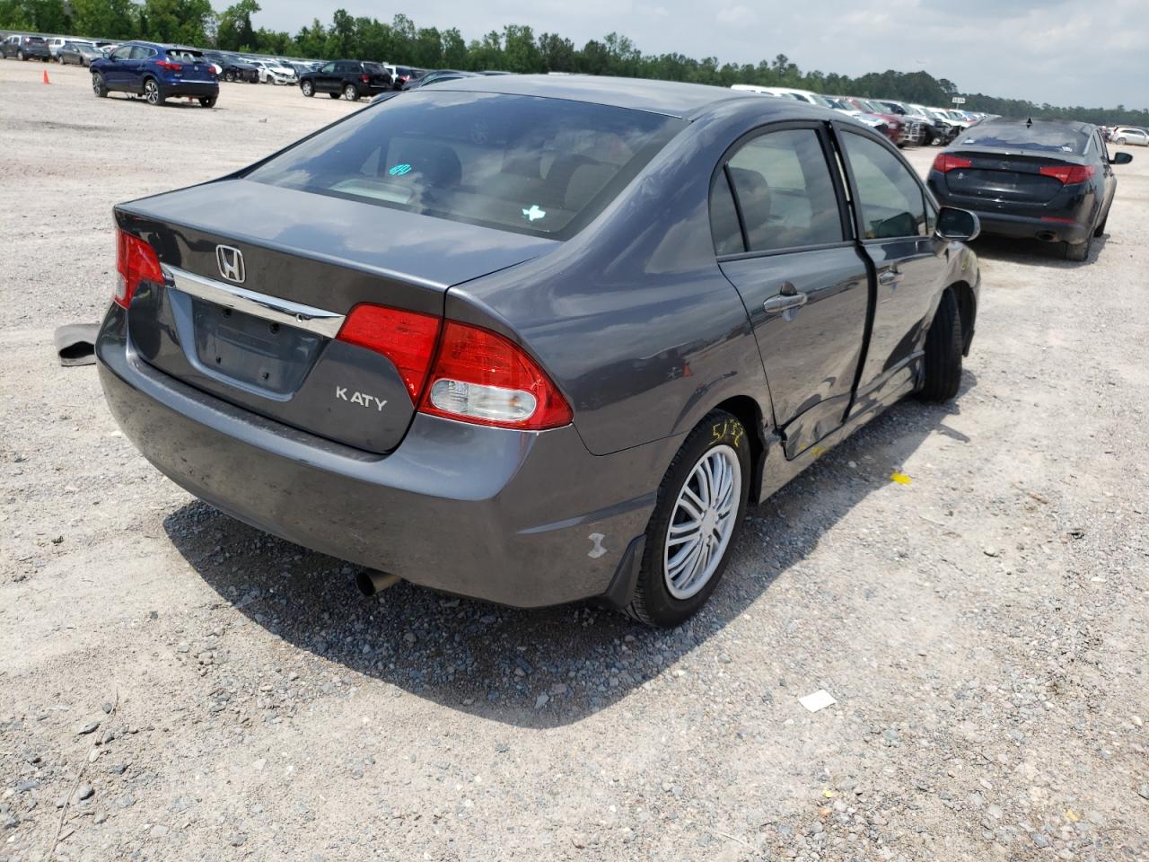 Photo 4 from auction – 2009 HONDA CIVIC LX with VIN 19XFA16539E042456