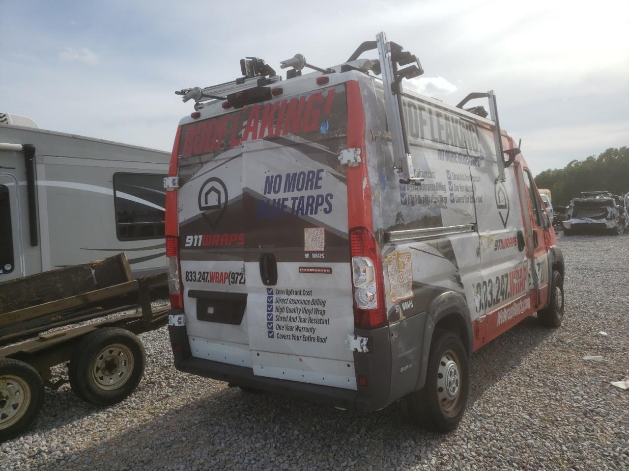 Photo 4 from auction – 2018 RAM PROMASTER with VIN 3C6TRVBGXJE158128