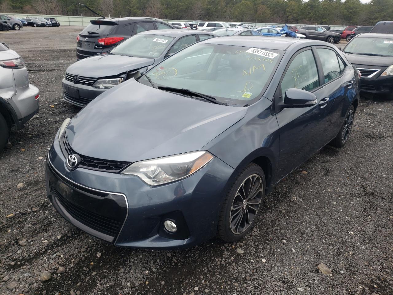 Photo 2 from auction – 2014 TOYOTA COROLLA L with VIN 2T1BURHEXEC038205