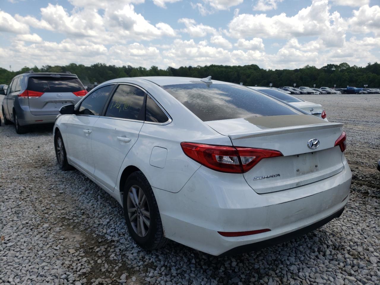 Photo 3 from auction – 2016 HYUNDAI SONATA SE with VIN 5NPE24AF5GH386308