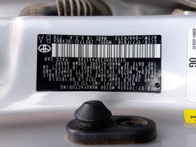 Photo 10 from auction – 2016 TOYOTA COROLLA L with VIN 5YFBURHE2GP443266