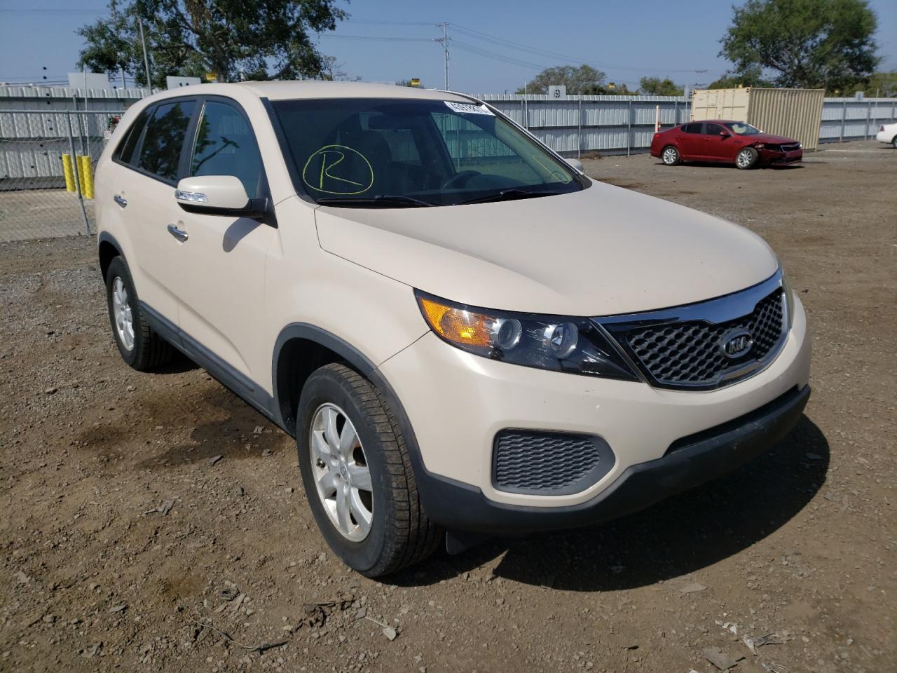 KIA SORENTO 2011 with VIN 5XYKT3A13BG127279 - Photo from auction