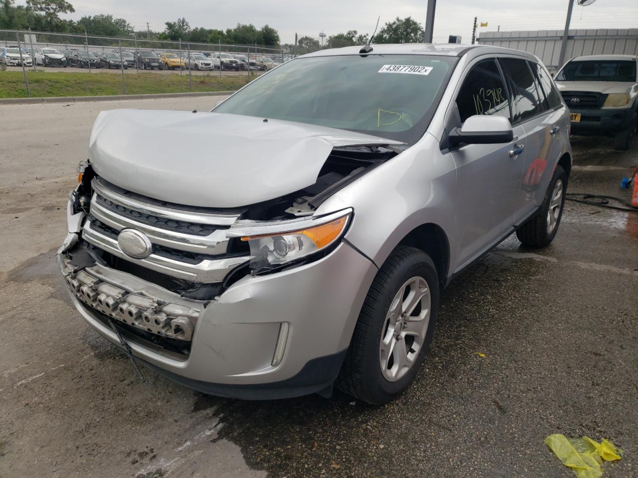 Photo 2 from auction – 2012 FORD EDGE SEL with VIN 2FMDK3JC6CBA87679
