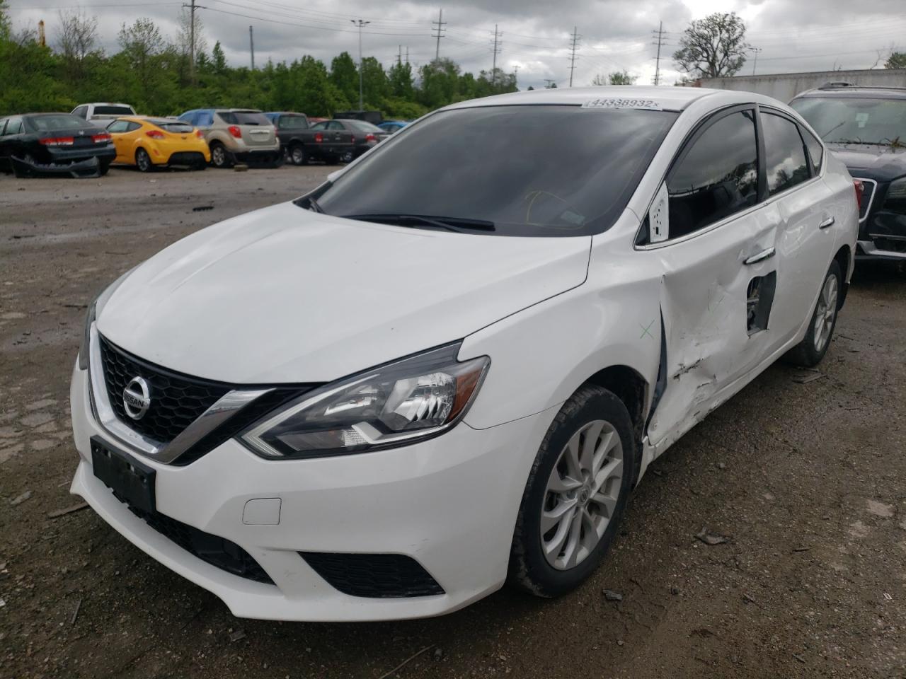 Photo 2 from auction – 2019 NISSAN SENTRA S with VIN 3N1AB7AP1KY424558