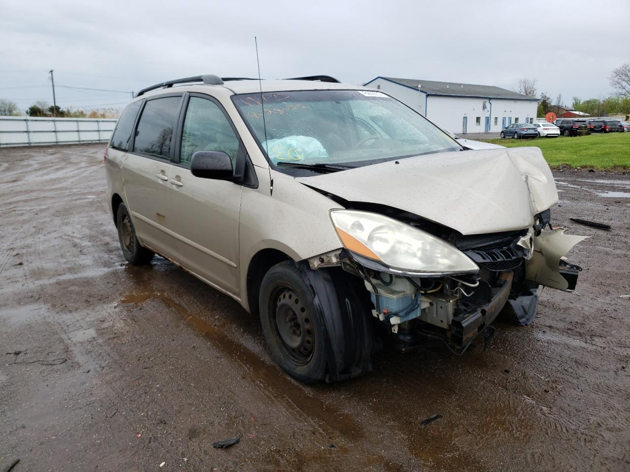 TOYOTA SIENNA CE 2008 with VIN 5TDZK23C48S175038 - Photo from auction