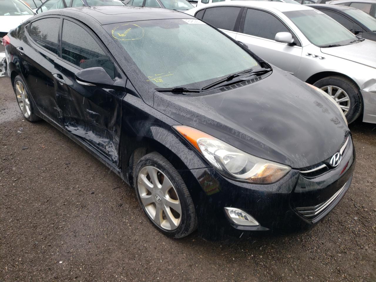 HYUNDAI ELANTRA GL 2011 with VIN 5NPDH4AE8BH015055 - Photo from auction