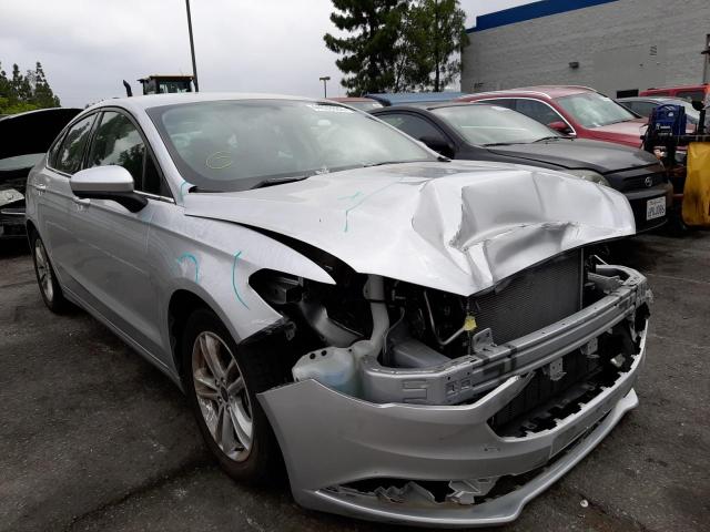 FORD FUSION SE 2018 with VIN 3FA6P0HD0JR253288 - Photo from auction