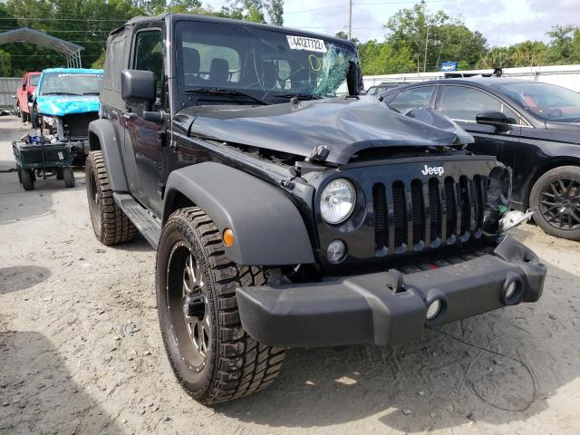 JEEP WRANGLER S 2016 with VIN 1C4AJWAG7GL332798 - Photo from auction