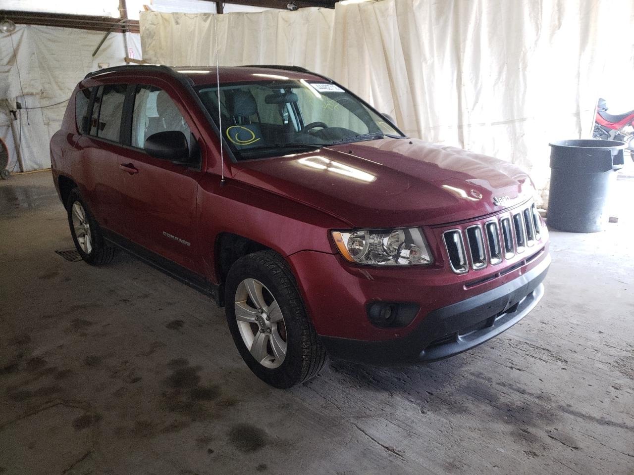 JEEP COMPASS SP 2014 with VIN 1C4NJDBB0ED879590 - Photo from auction