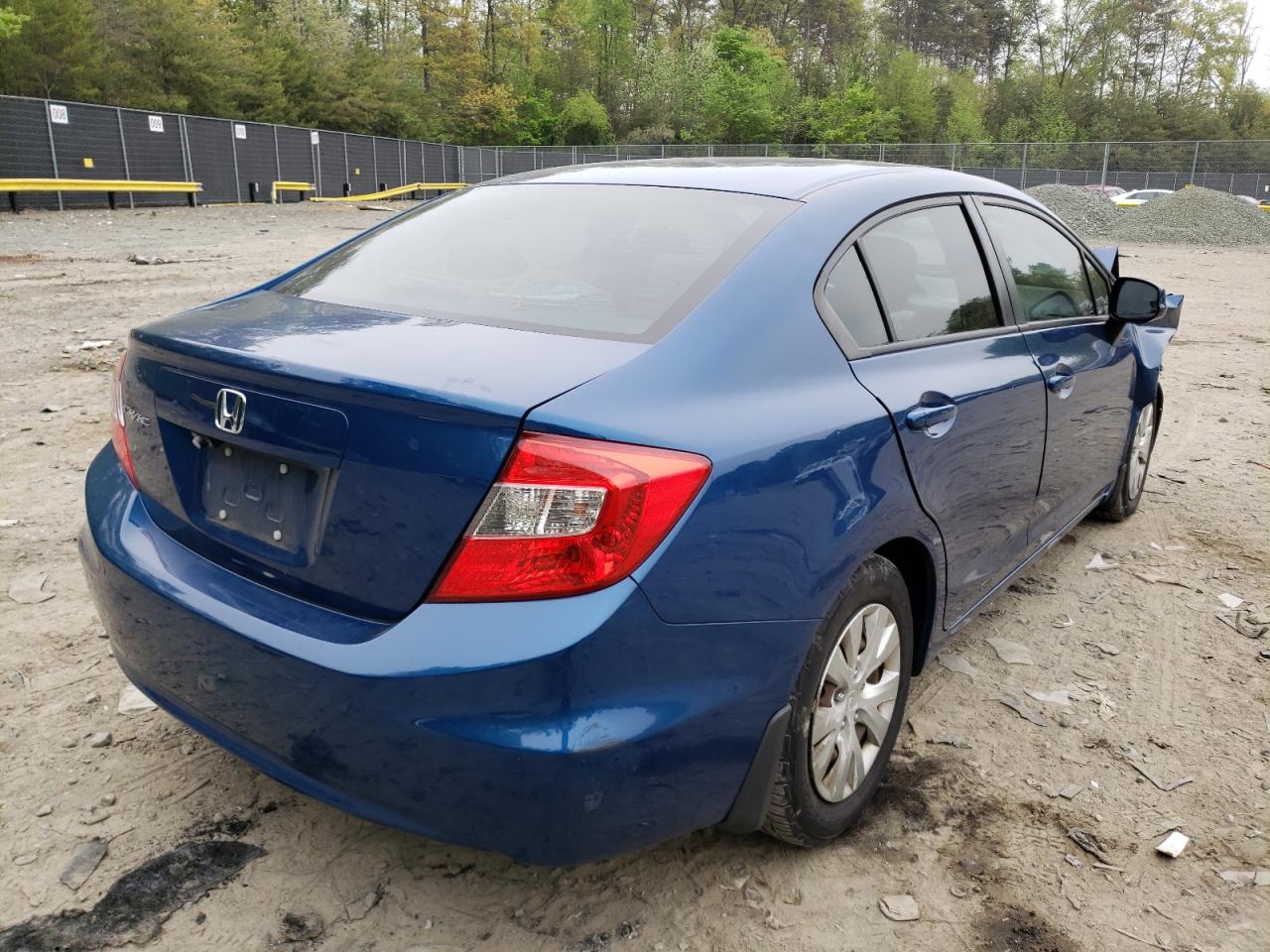 Photo 4 from auction – 2012 HONDA CIVIC LX with VIN 19XFB2F57CE342771