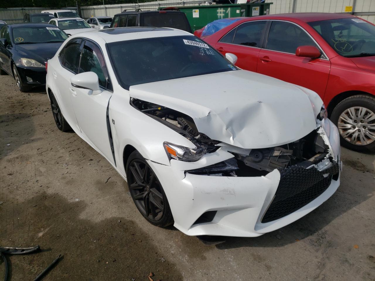 LEXUS IS 250 2014 with VIN JTHBF1D29E5038859 - Photo from auction