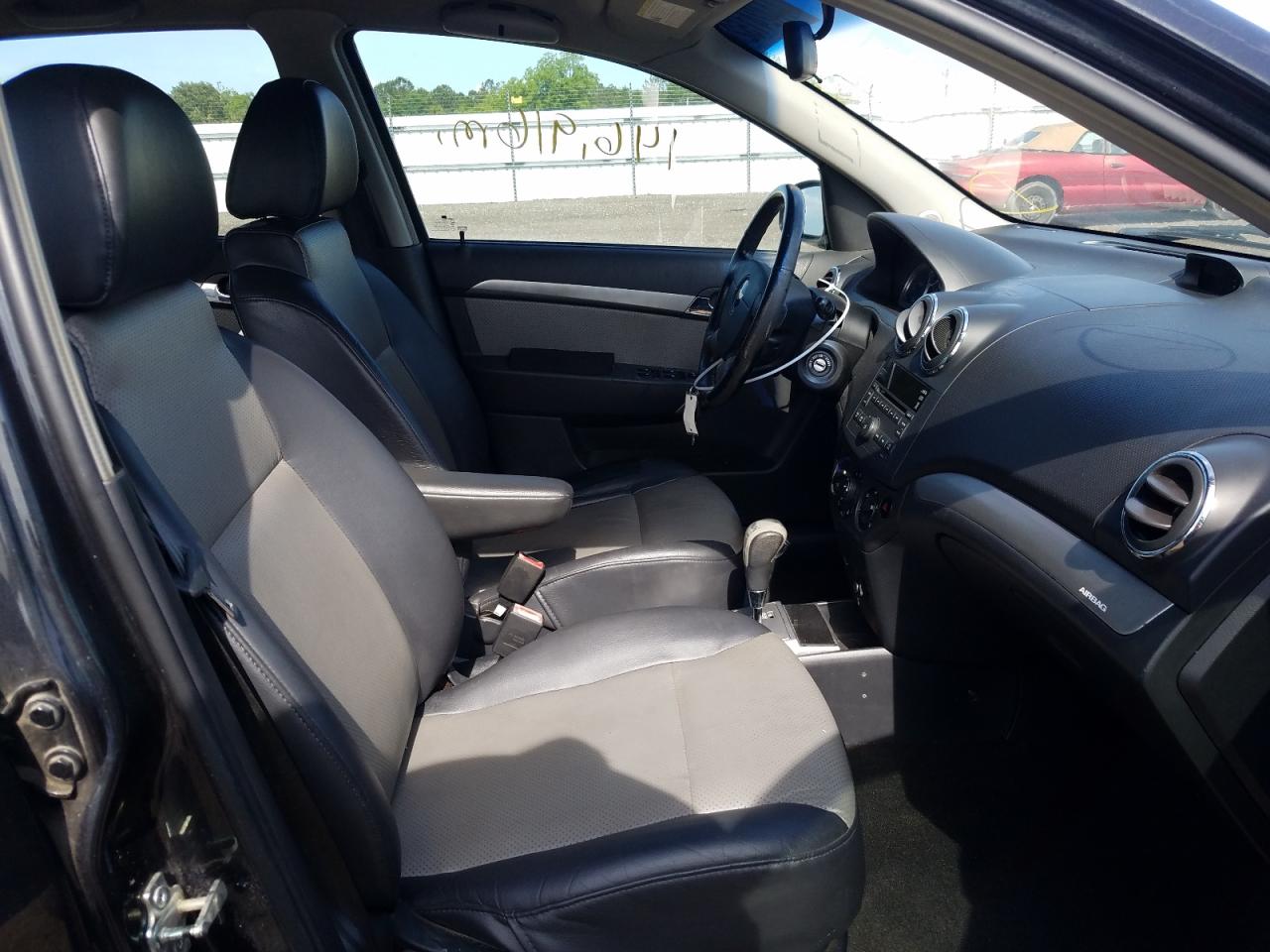 Photo 5 from auction – 2009 CHEVROLET AVEO LT with VIN KL1TG66E09B314917