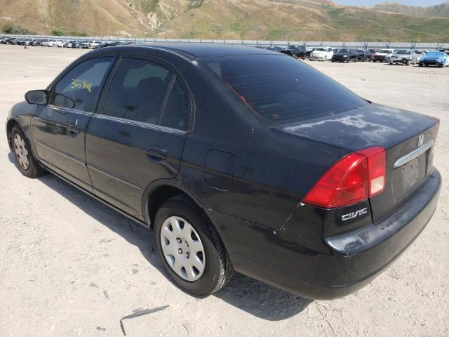 Photo 3 from auction – 2002 HONDA CIVIC LX with VIN 2HGES165X2H506685