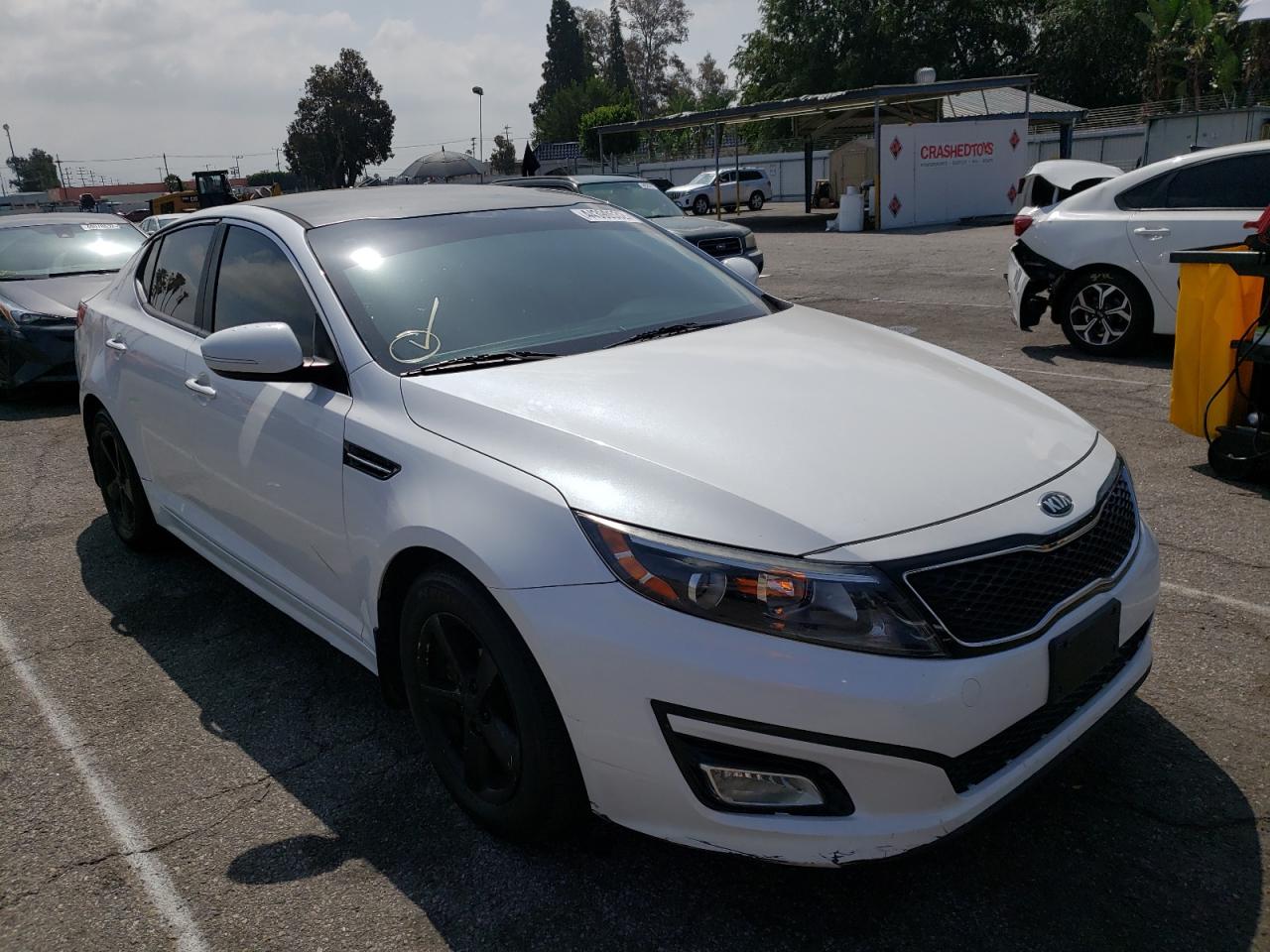 KIA OPTIMA LX 2015 with VIN KNAGM4A76F5646917 - Photo from auction