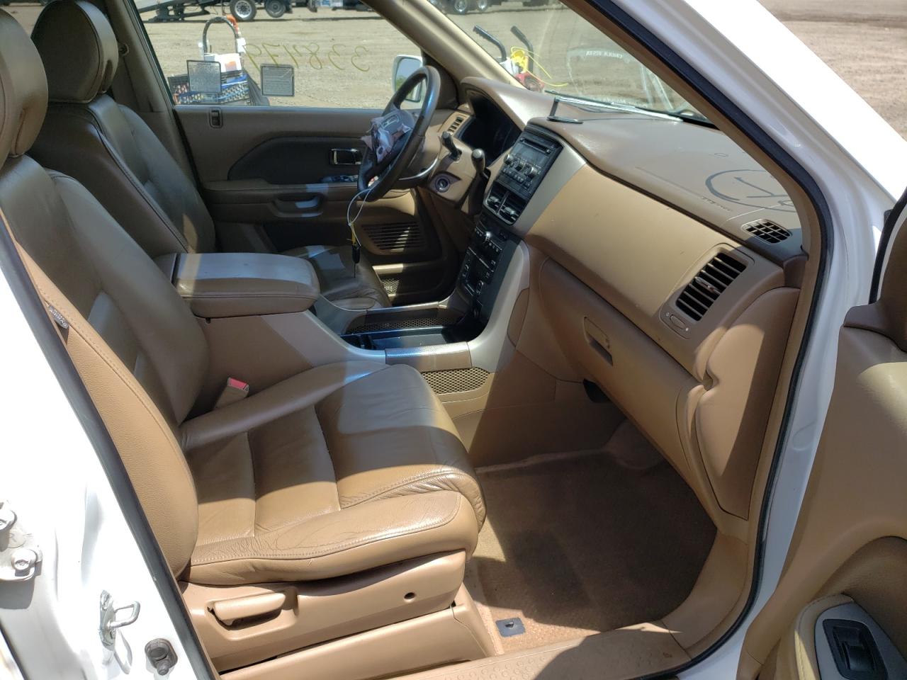 Photo 5 from auction – 2007 HONDA PILOT EXL with VIN 5FNYF286X7B021455