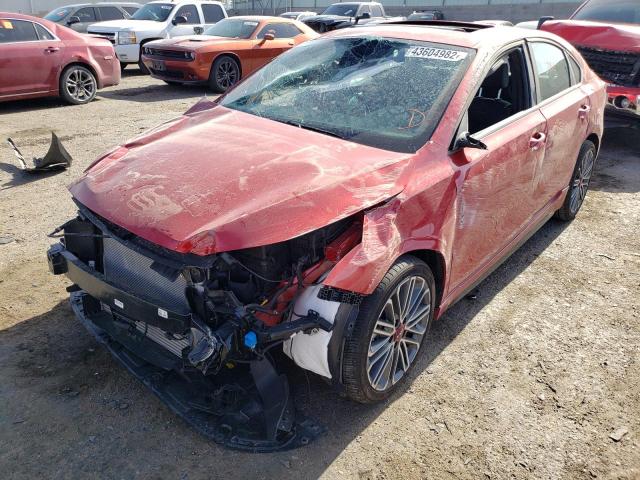 Photo 2 from auction – 2022 KIA FORTE GT with VIN 3KPF44AC0NE461311