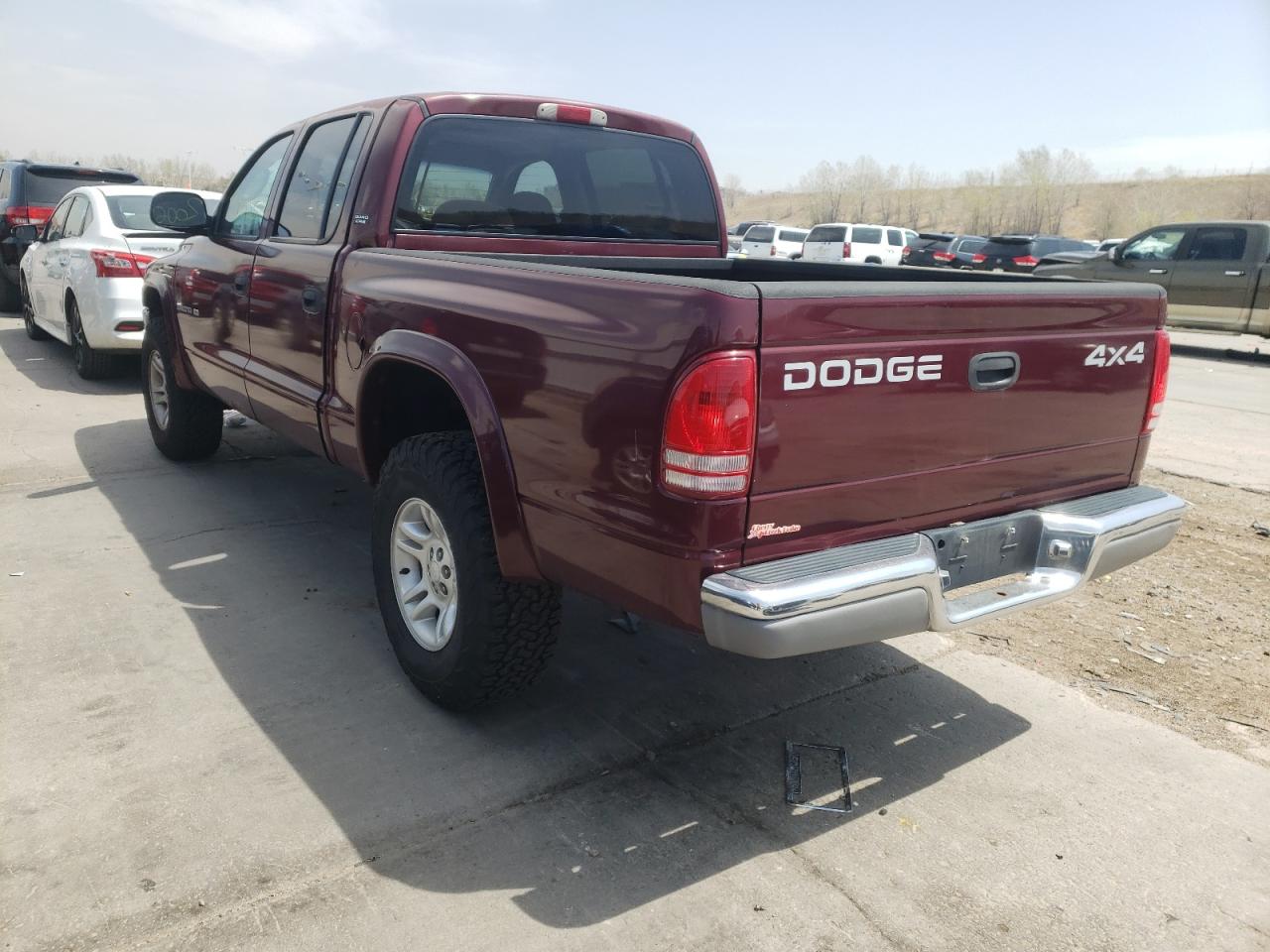 Photo 3 from auction – 2001 DODGE DAKOTA QUA with VIN 1B7GG2AN21S104236