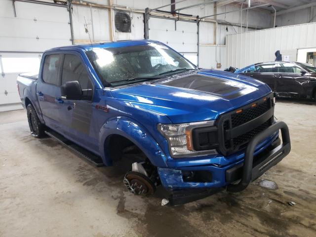 FORD F150 SUPER 2018 with VIN 1FTEW1EP4JFE09178 - Photo from auction