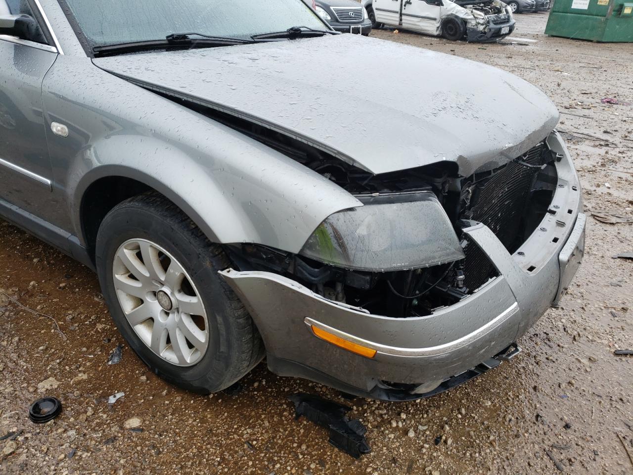 Photo 9 from auction – 2002 VOLKSWAGEN PASSAT GLS with VIN WVWVD63B72E089582