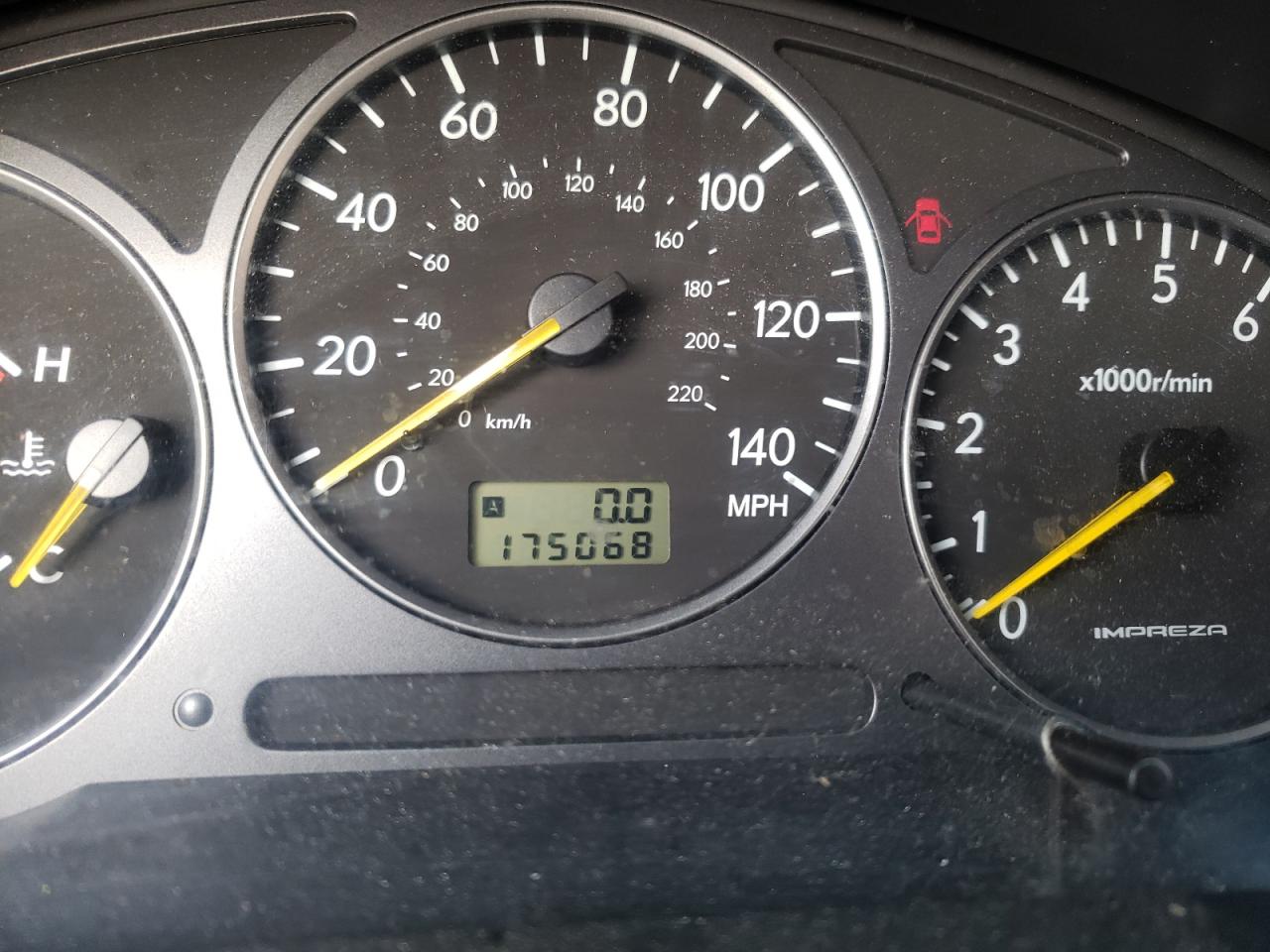 Photo 8 from auction – 2002 SUBARU IMPREZA WR with VIN JF1GG29622G823171