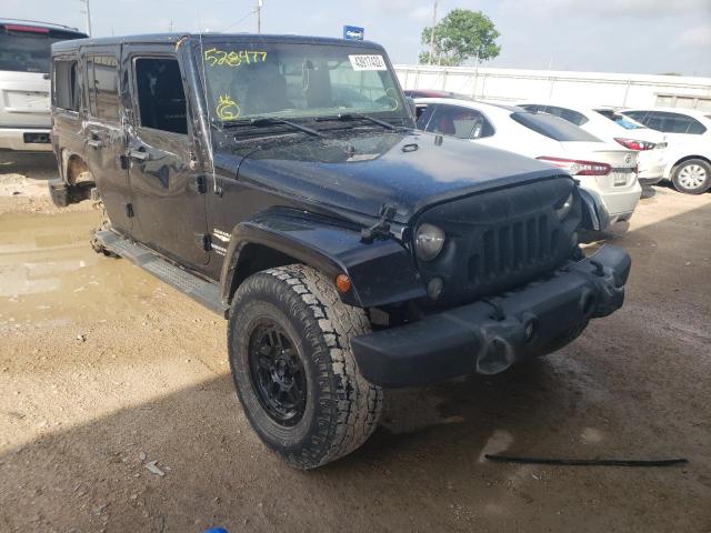 JEEP WRANGLER U 2015 with VIN 1C4BJWEG7FL528477 - Photo from auction