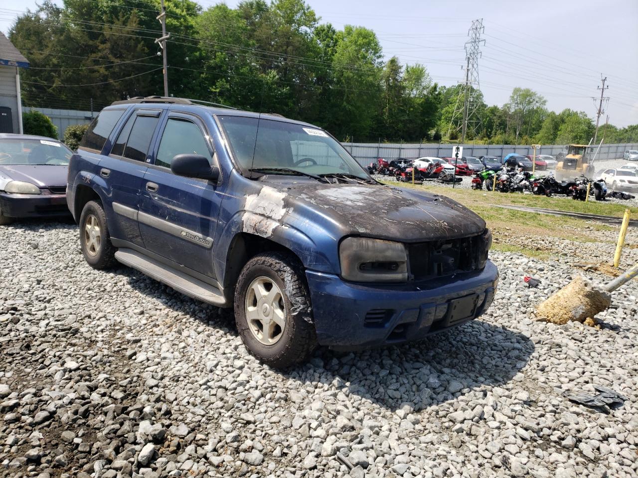 CHEVROLET TRAILBLAZE 2003 with VIN 1GNDT13S932414535 - Photo from auction