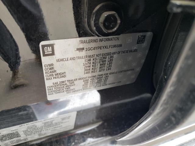 Photo 10 from auction – 2020 CHEVROLET SILVERADO with VIN 1GC4YPEYXLF196886