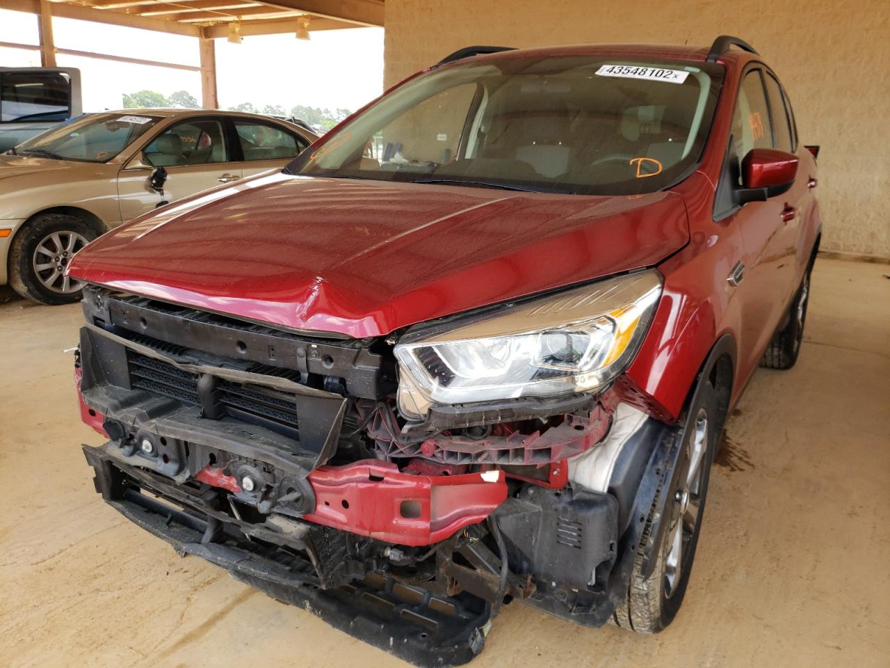 Photo 2 from auction – 2017 FORD ESCAPE SE with VIN 1FMCU0GD5HUC24021