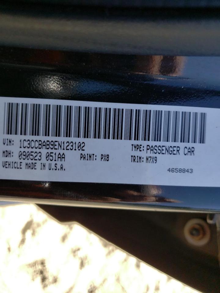 صورة رقم 10 من المزاد - 2014 CHRYSLER 200 LX مع VIN 1C3CCBAB9EN123102