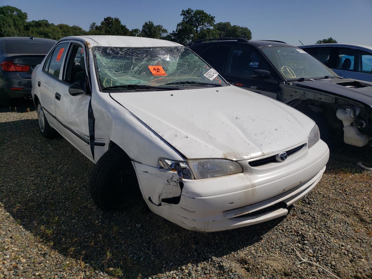 Photo 1 from auction – 2000 TOYOTA COROLLA VE with VIN 1NXBR12E1YZ384173