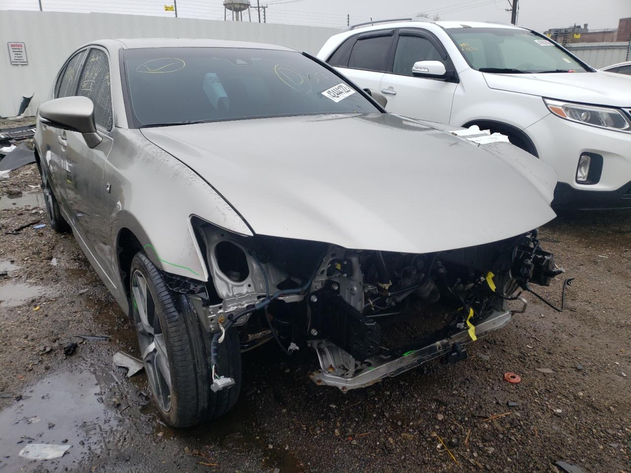 LEXUS GS 350 BAS 2017 with VIN JTHCZ1BLXHA006702 - Photo from auction