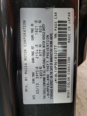 Photo 10 from auction – 2013 MAZDA 3 I with VIN JM1BL1VP9D1812277