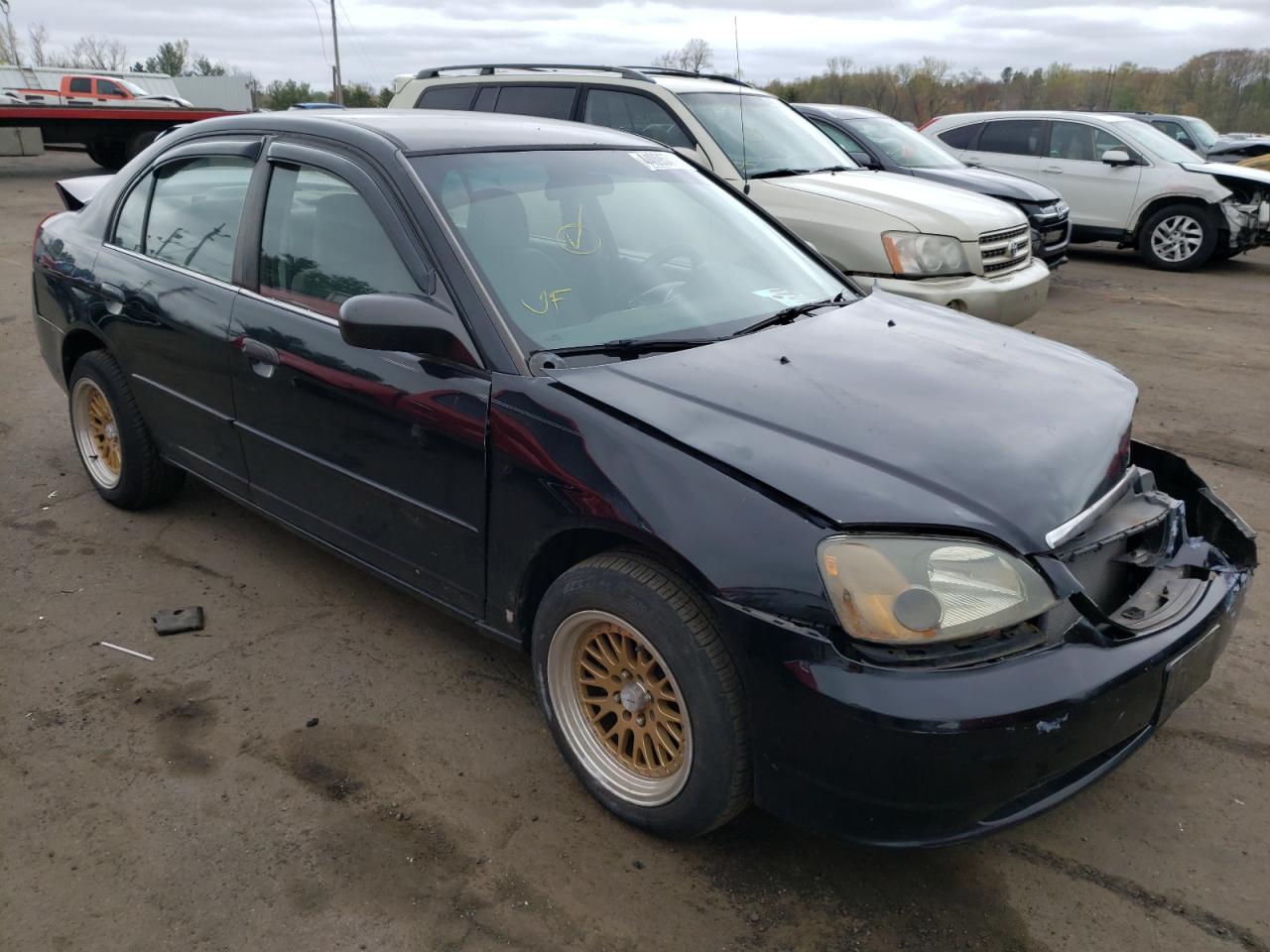 Photo 1 from auction – 2001 HONDA CIVIC LX with VIN 2HGES16541H601788