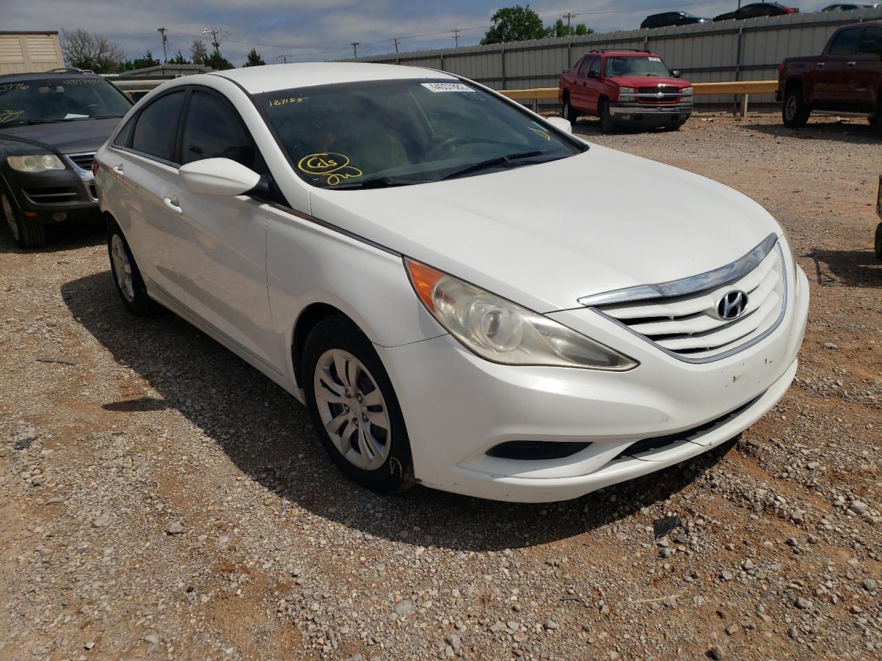 HYUNDAI SONATA GLS 2011 with VIN 5NPEB4ACXBH187155 - Photo from auction