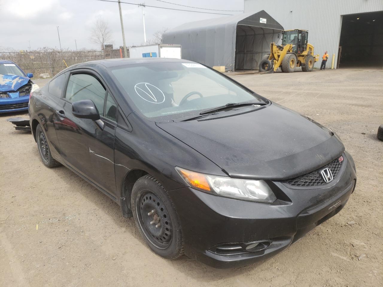 HONDA CIVIC SI 2012 with VIN 2HGFG4A5XCH100857 - Photo from auction