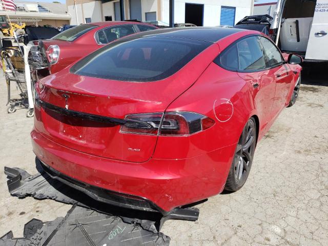 Photo 4 from auction – 2021 TESLA MODEL S with VIN 5YJSA1E67MF436022