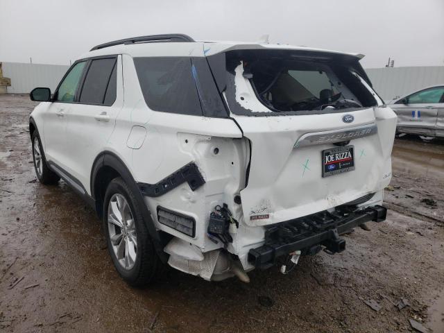 Photo 3 from auction – 2021 FORD EXPLORER X with VIN 1FMSK8DH4MGA12971