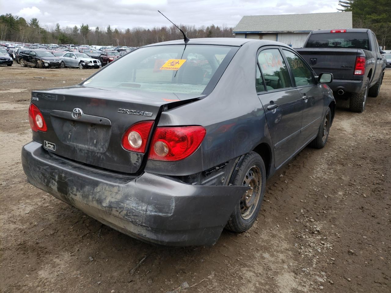Photo 4 from auction – 2007 TOYOTA COROLLA CE with VIN 2T1BR32E37C833624