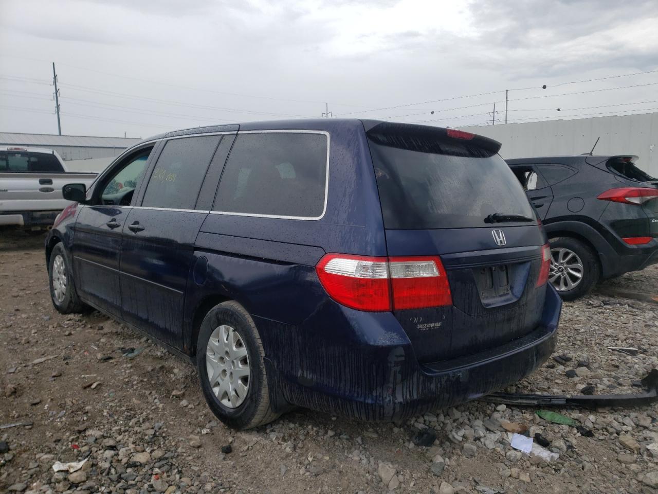 Photo 3 from auction – 2007 HONDA ODYSSEY LX with VIN 5FNRL38237B002391