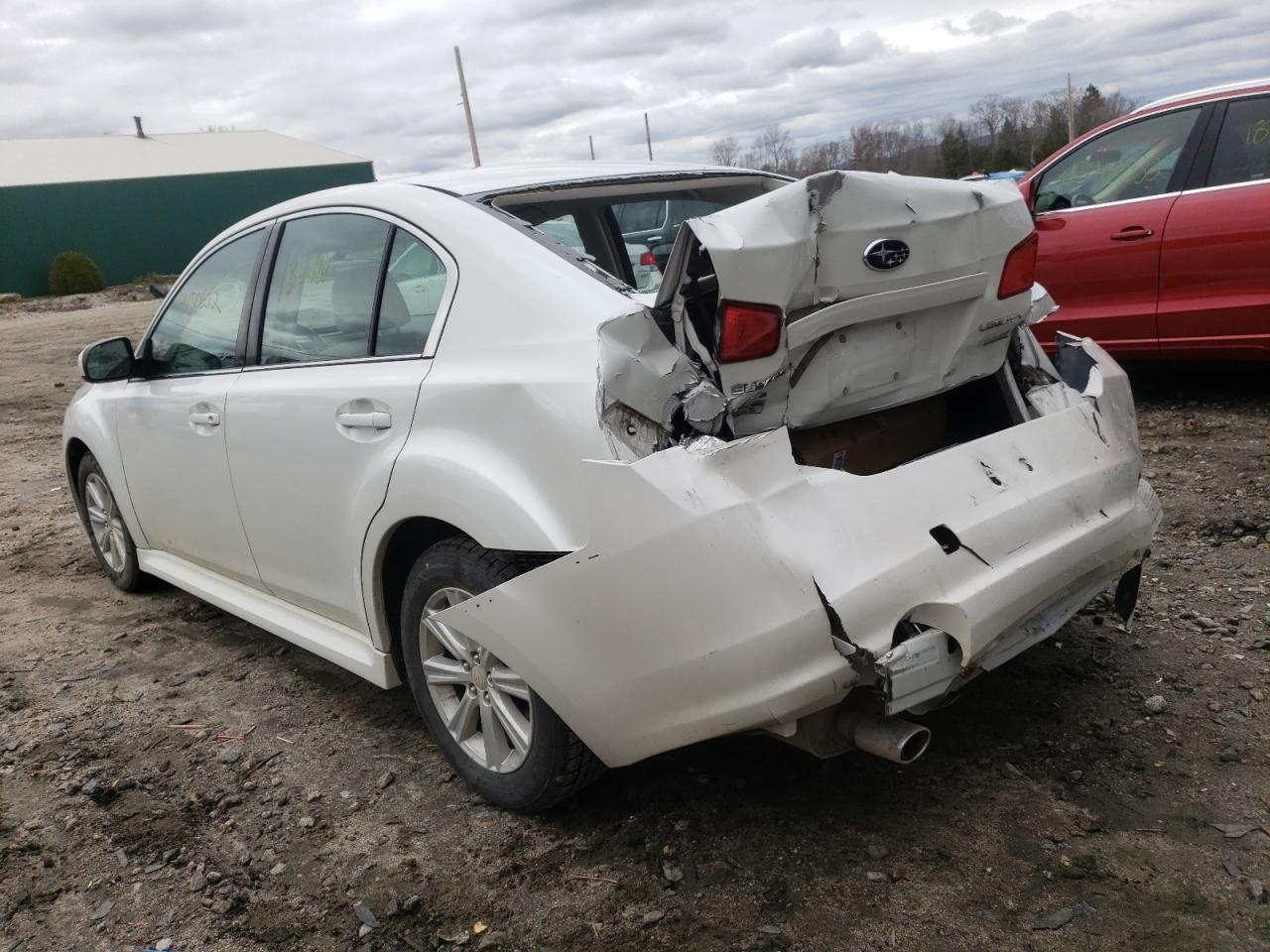 Photo 3 from auction – 2012 SUBARU LEGACY 2.5 with VIN 4S3BMBC63C3011540