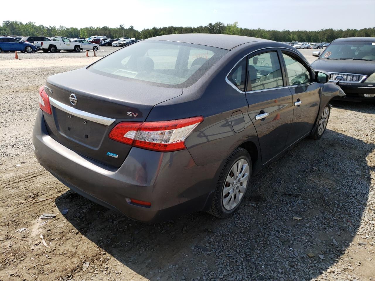 Photo 4 from auction – 2014 NISSAN SENTRA S with VIN 3N1AB7AP1EL657597