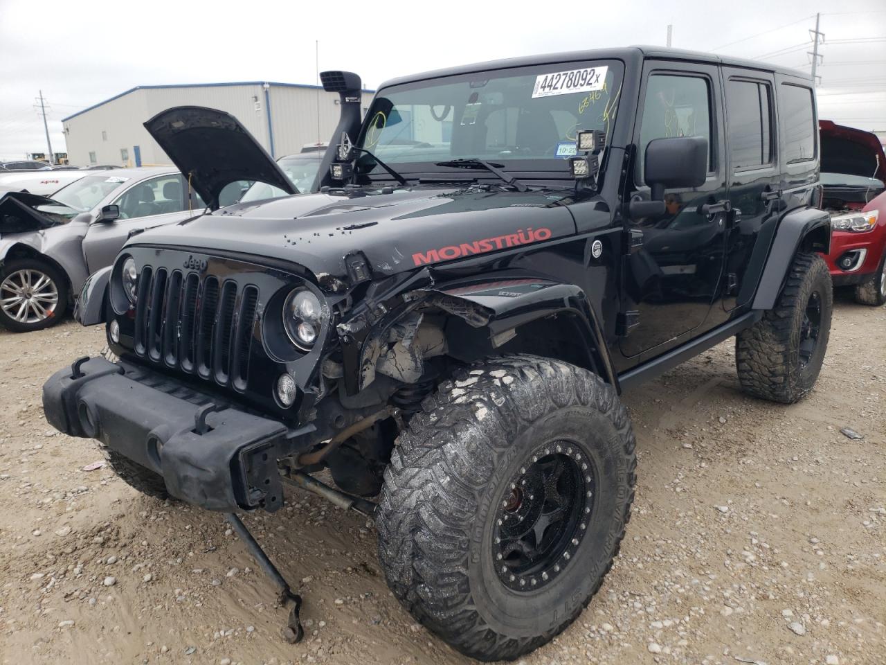 Photo 2 from auction – 2015 JEEP WRANGLER U with VIN 1C4BJWEG1FL623469