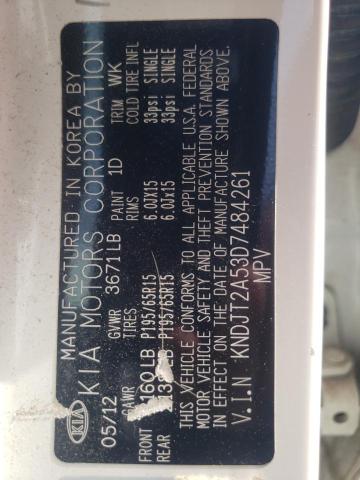 Photo 10 from auction – 2013 KIA SOUL with VIN KNDJT2A53D7484261