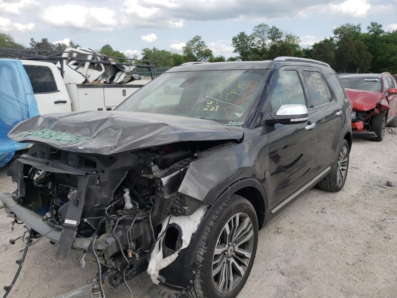 Photo 2 from auction – 2018 FORD EXPLORER P with VIN 1FM5K8HT2JGC80229