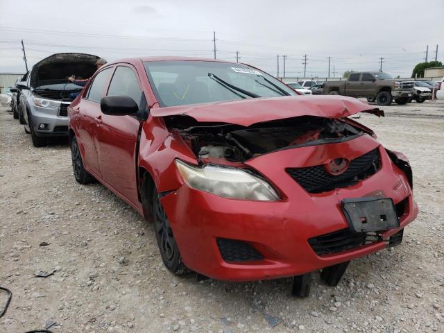 TOYOTA COROLLA BA 2009 with VIN 2T1BU40E49C001168 - Photo from auction