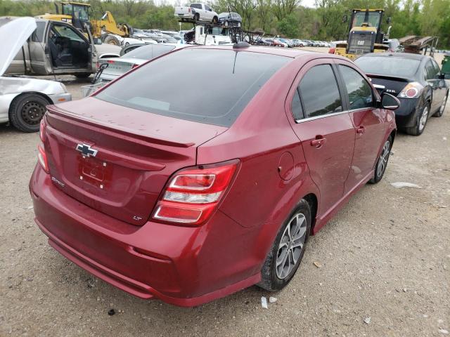 Photo 4 from auction – 2018 CHEVROLET SONIC LT with VIN 1G1JD5SH6J4116704