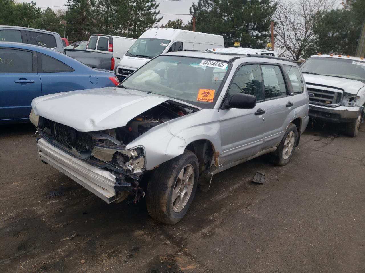 Photo 2 from auction – 2003 SUBARU FORESTER 2 with VIN JF1SG656X3H734192