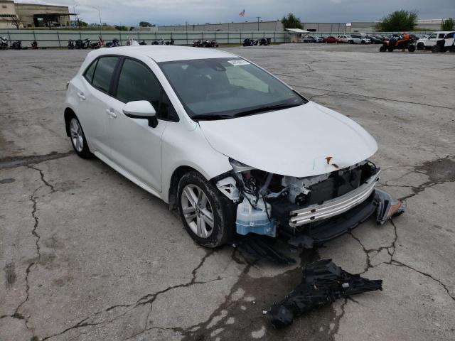 TOYOTA COROLLA SE 2021 with VIN JTND4MBEXM3130194 - Photo from auction