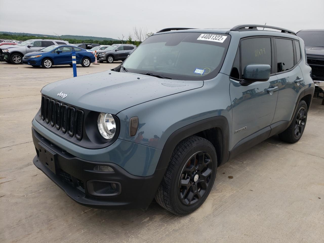Photo 2 from auction – 2017 JEEP RENEGADE L with VIN ZACCJABB3HPG40109